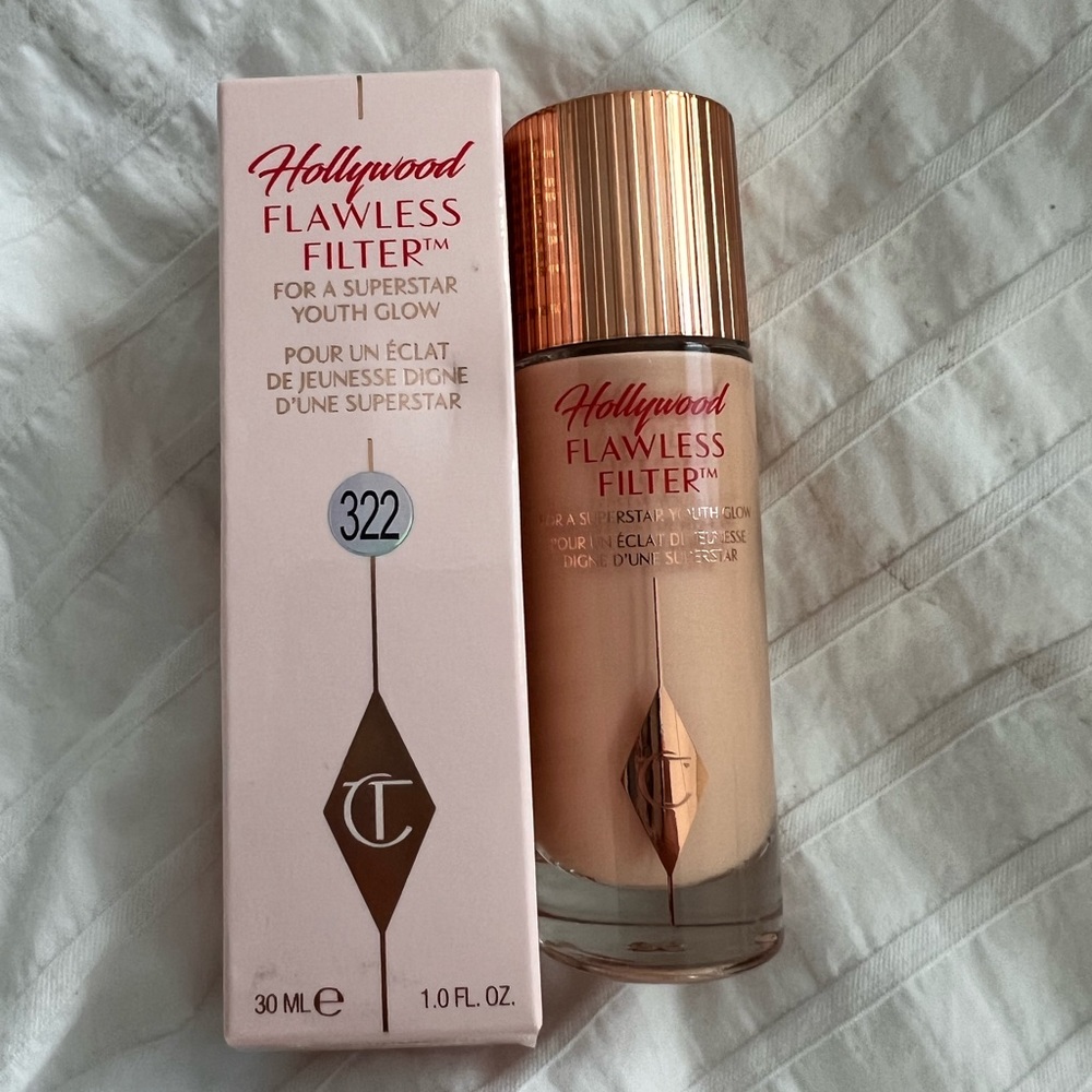 NIB CHARLOTTE TILBURY HOLLYWOOD FLAWLESS FILTER FOUNDATION 2 FAIR